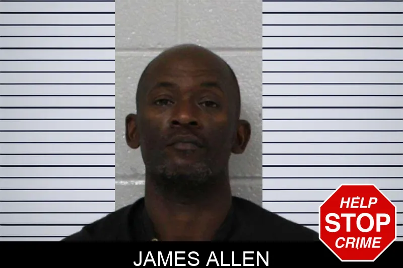 James Allen mugshot