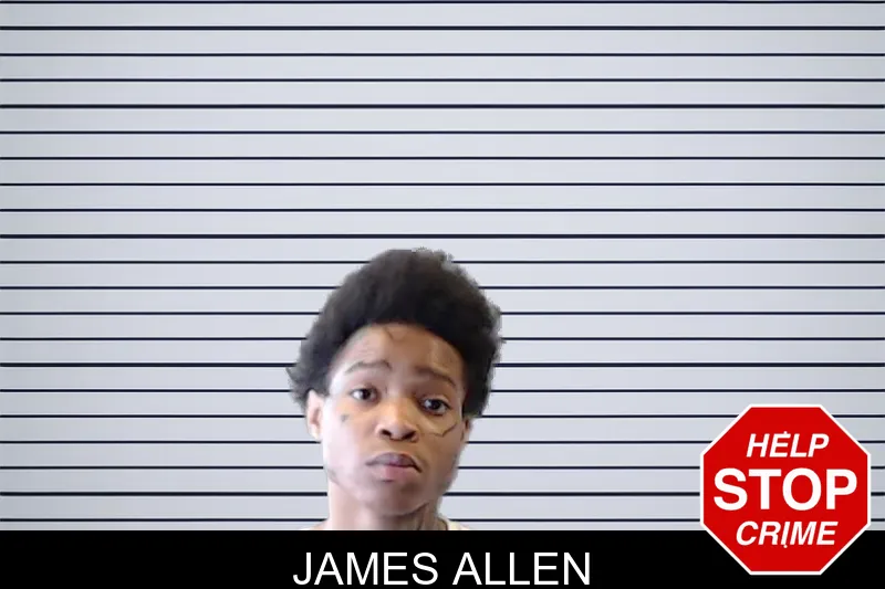 James Allen mugshot