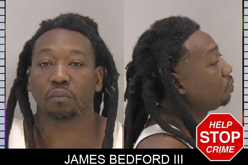 James Bedford III mugshot