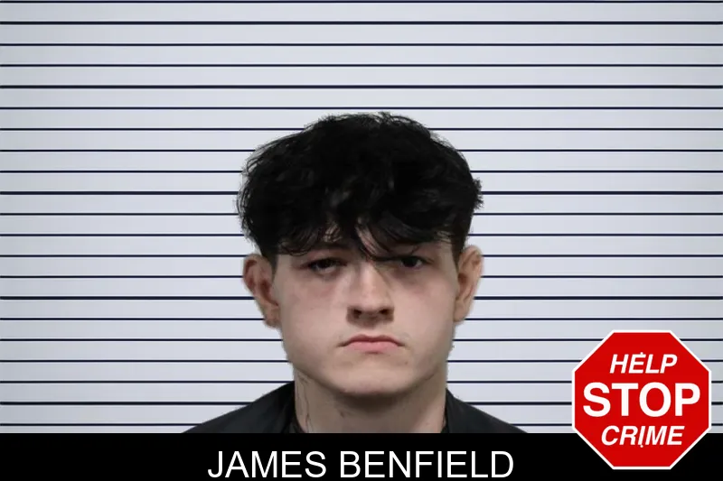 James Benfield mugshot