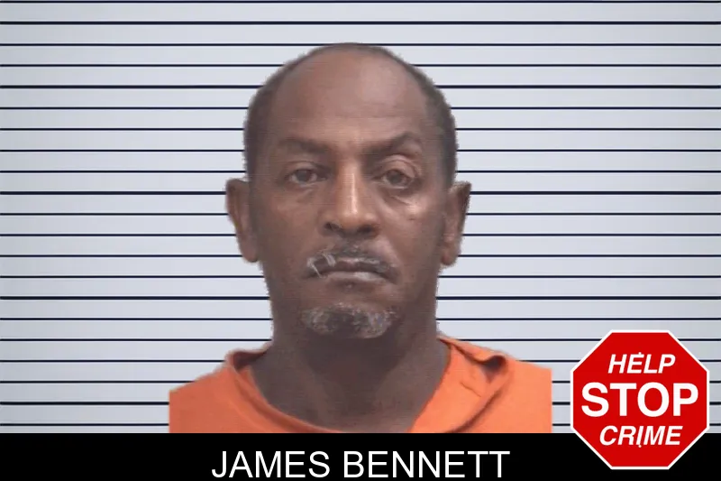 James Bennett mugshot