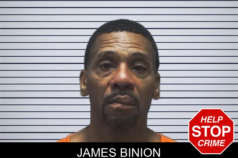 James Binion mugshot
