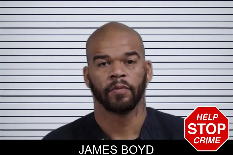 James Boyd mugshot