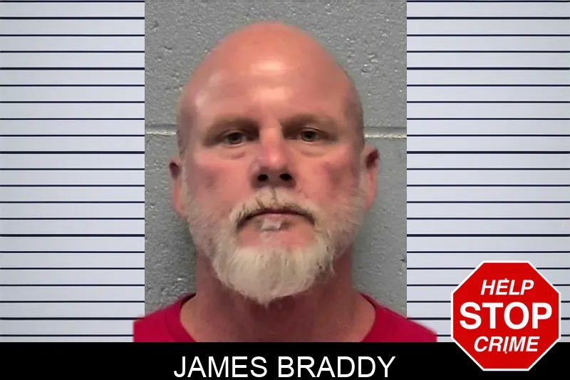 James Braddy mugshot