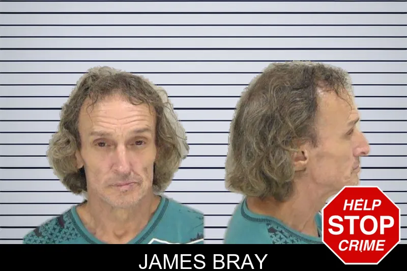 James Bray mugshot