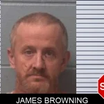 James Browning mugshot