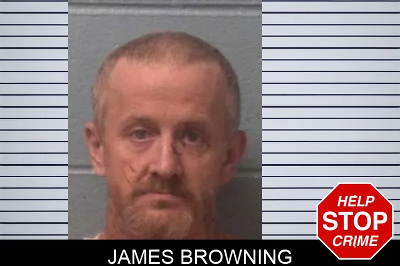 James Browning mugshot