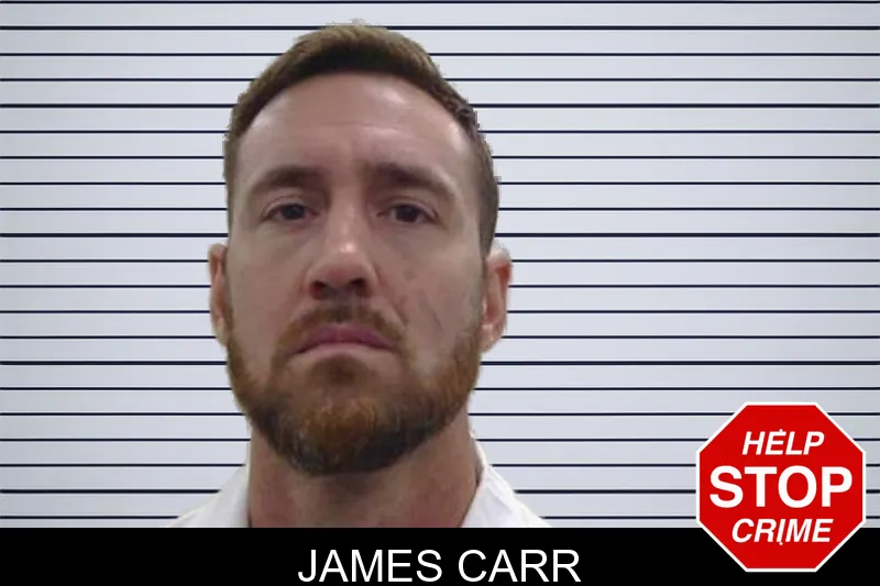 James Carr mugshot