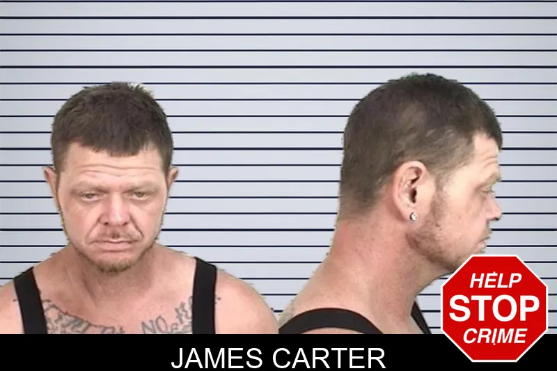 James Carter mugshot