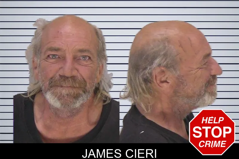 James Cieri mugshot