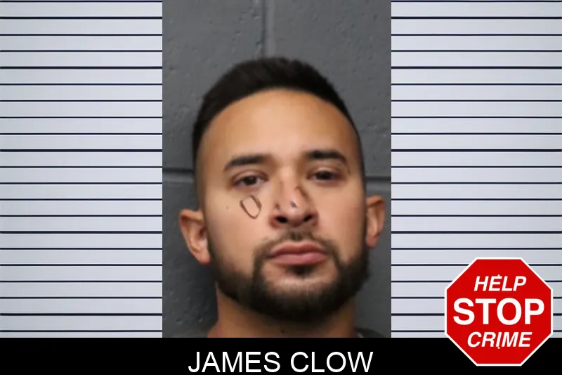 James Clow mugshot