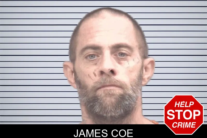 James Coe mugshot