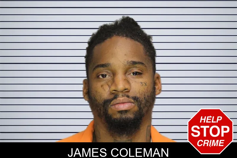 James Coleman mugshot