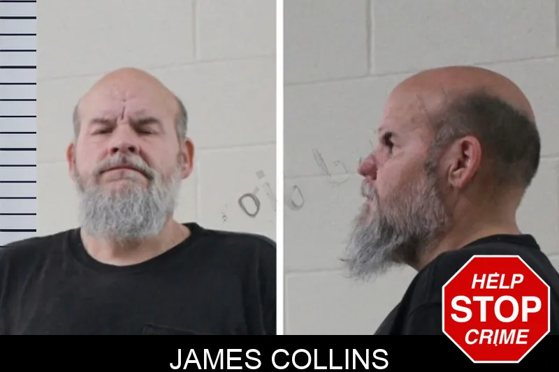 James Collins mugshot