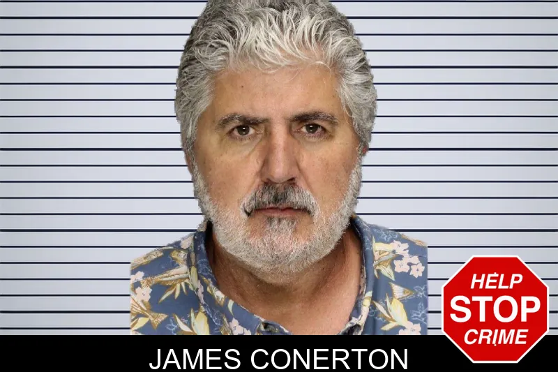 James Conerton mugshot