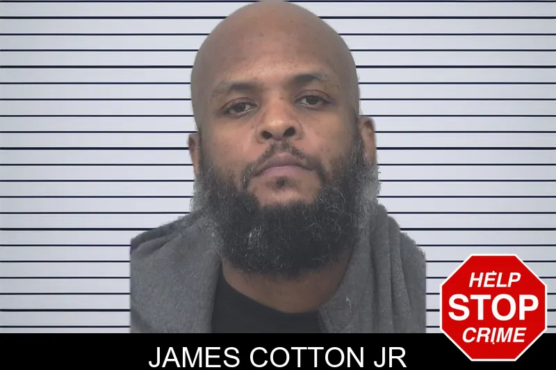 James Cotton Jr mugshot