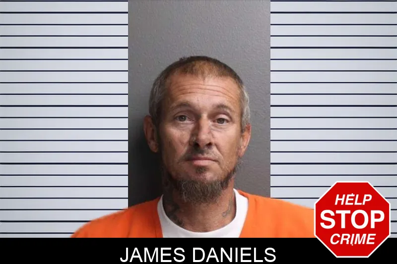 James Daniels mugshot
