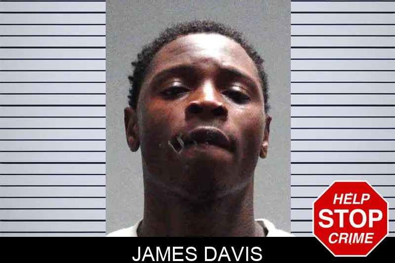 James Davis mugshot