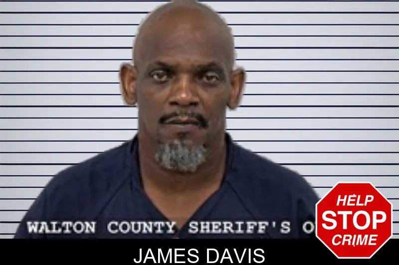 James Davis mugshot