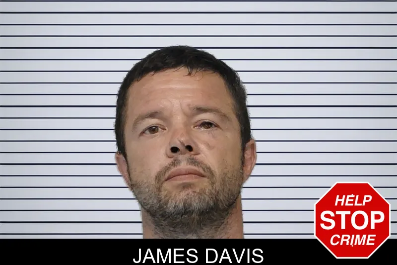 James Davis mugshot
