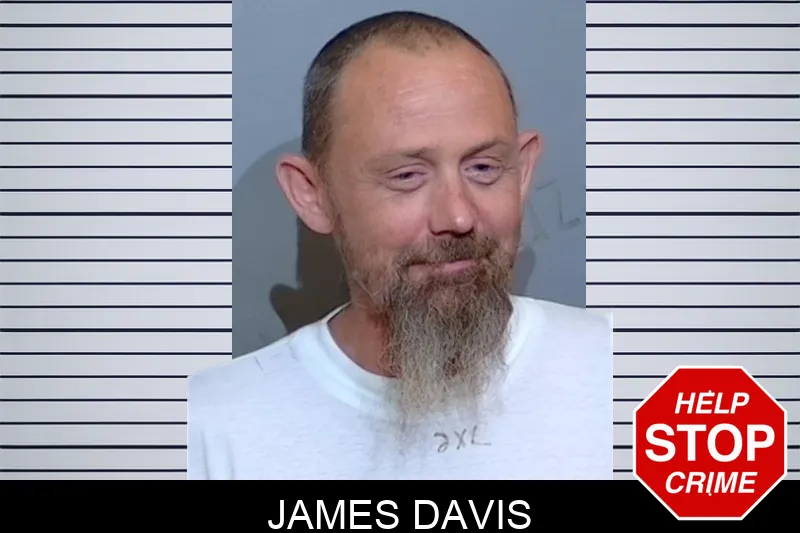 James Davis mugshot