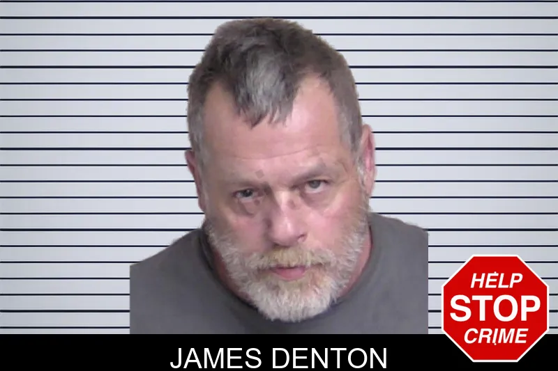 James Denton mugshot