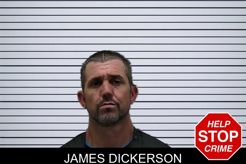 James Dickerson mugshot