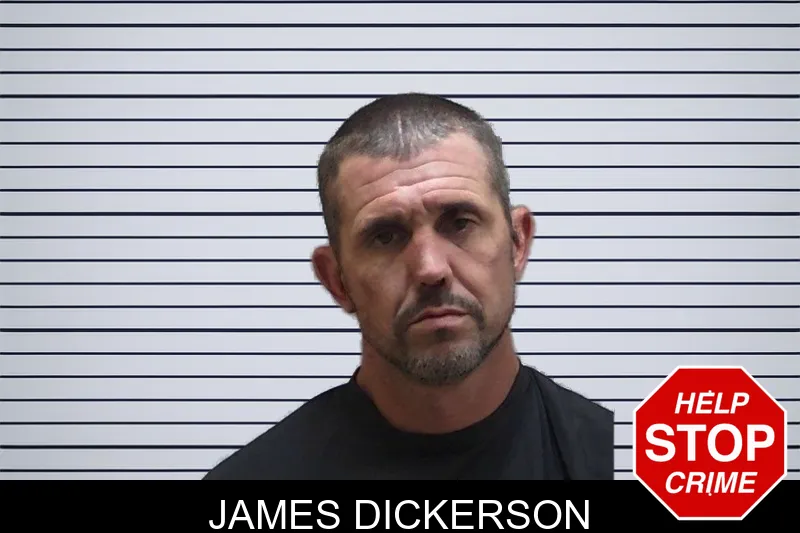 James Dickerson mugshot