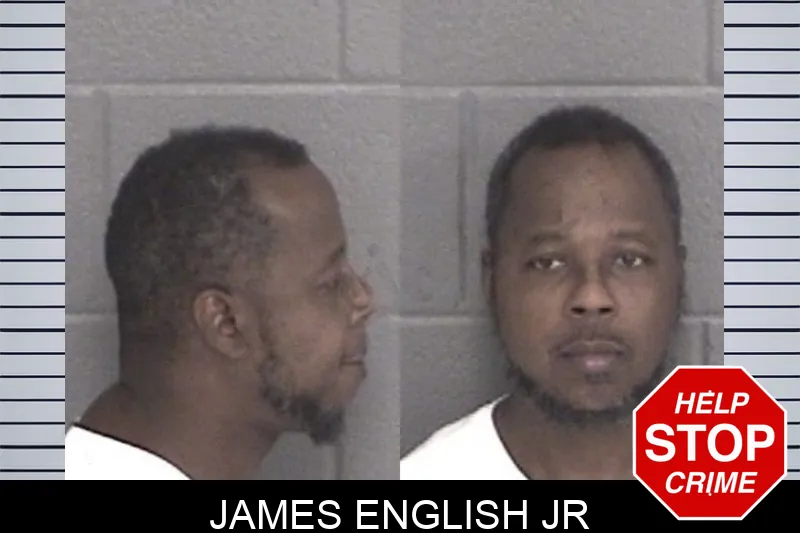 James English Jr mugshot