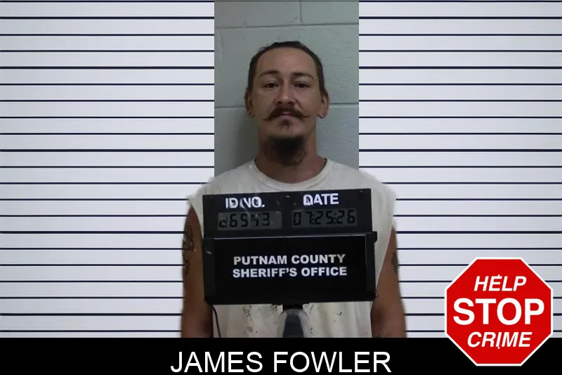 James Fowler mugshot