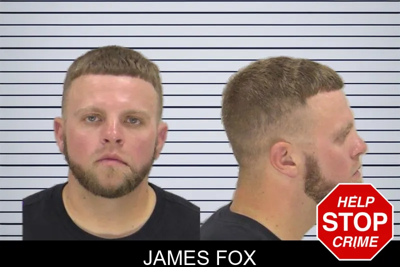 James Fox mugshot
