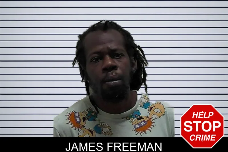 James Freeman mugshot