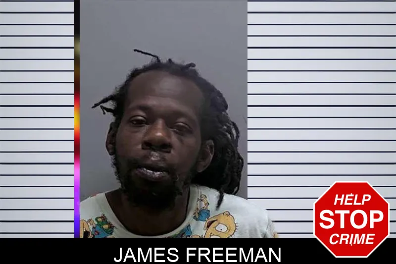 James Freeman mugshot