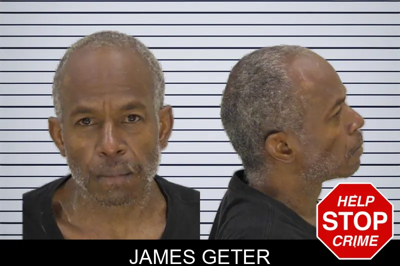 James Geter mugshot