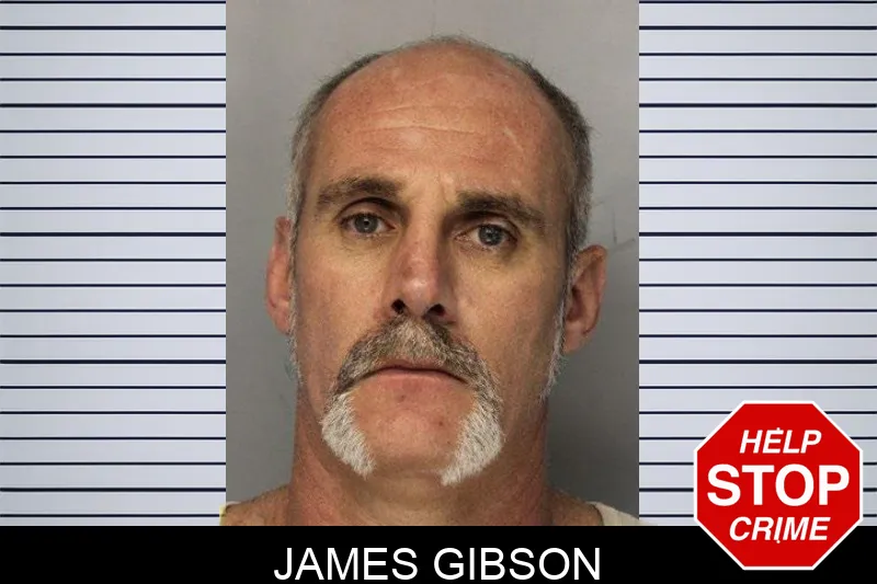 James Gibson mugshot