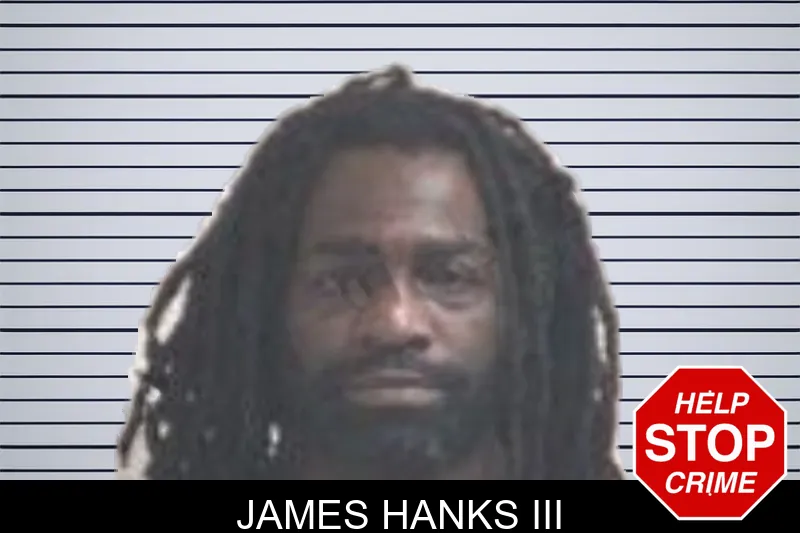 James Hanks III mugshot