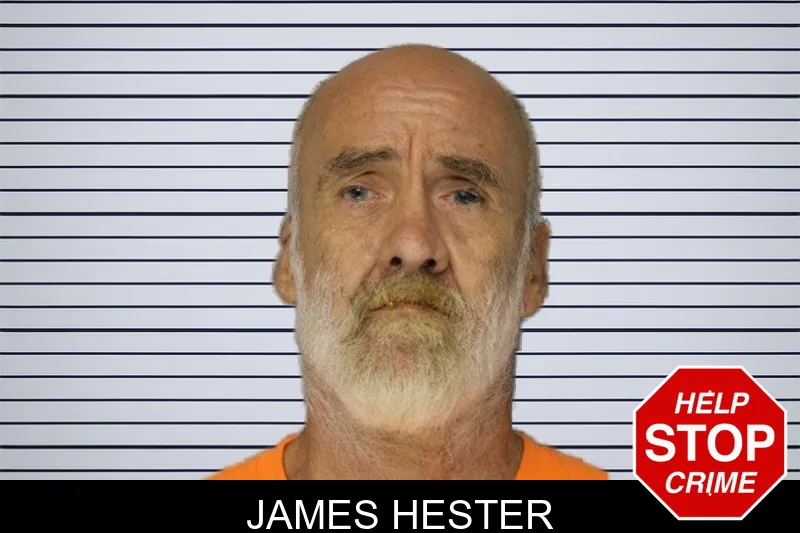 James Hester mugshot