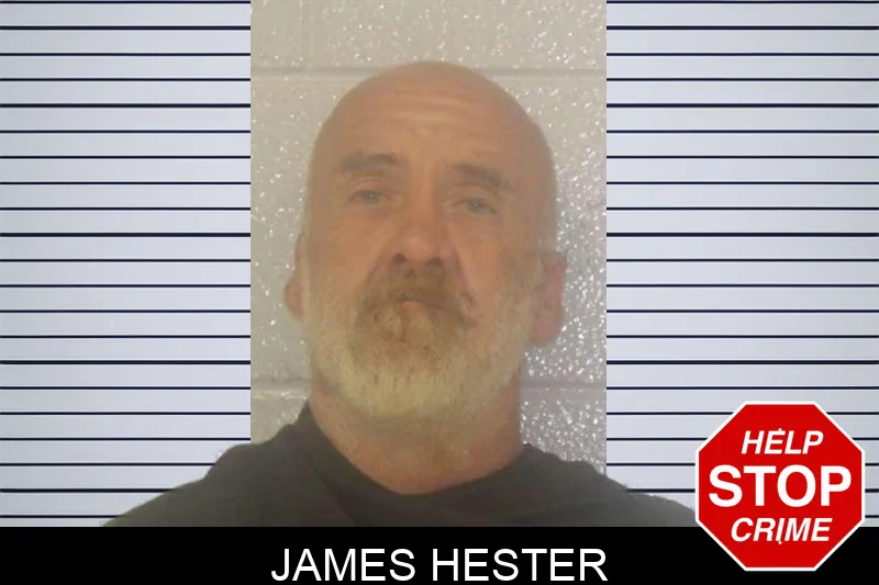 James Hester mugshot