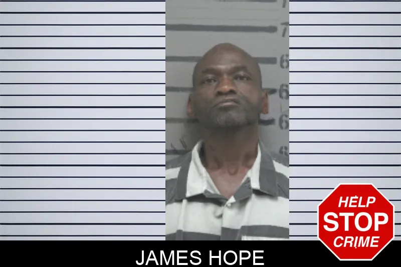 James Hope mugshot