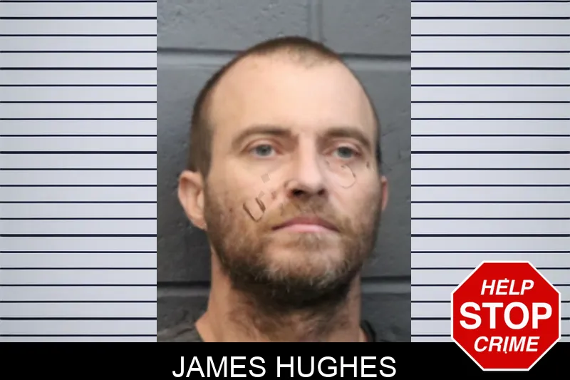 James Hughes mugshot