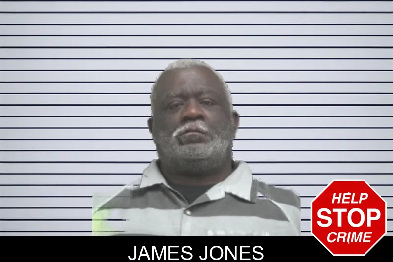 James Jones mugshot