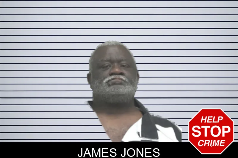James Jones mugshot