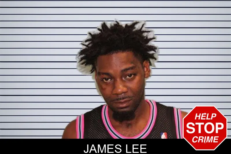 James Lee mugshot