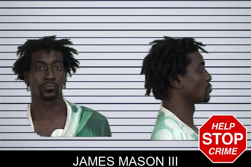 James Mason III mugshot