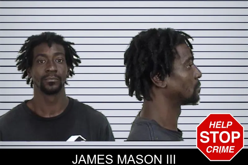 James Mason III mugshot