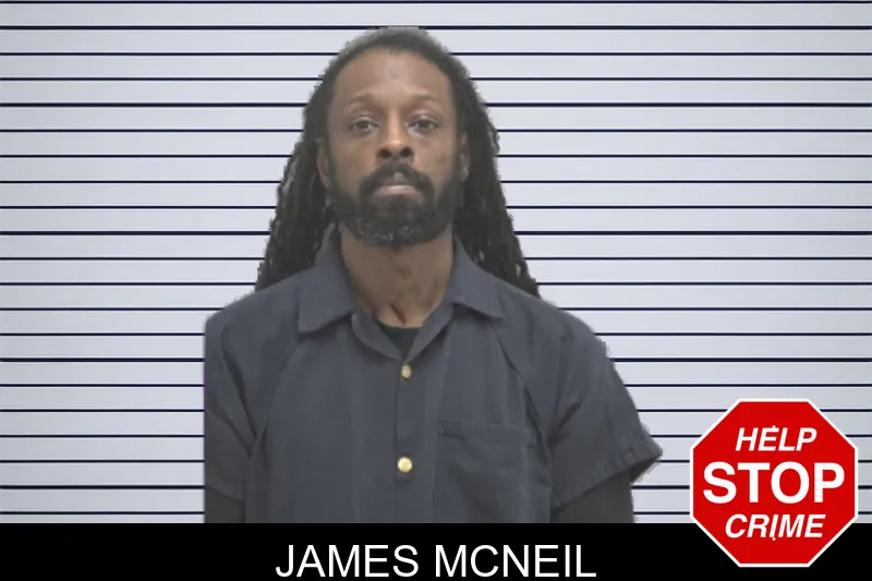 James McNeil mugshot