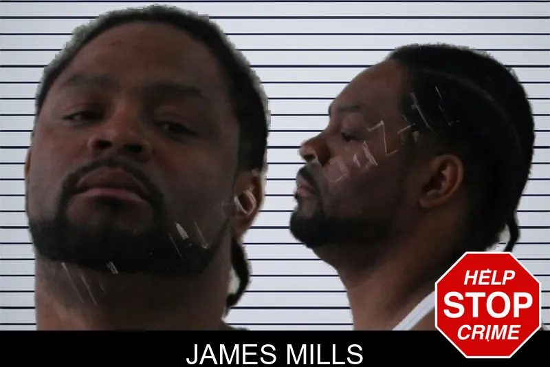 James Mills mugshot