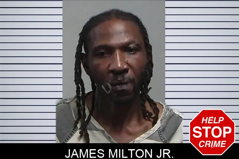 James Milton Jr. mugshot