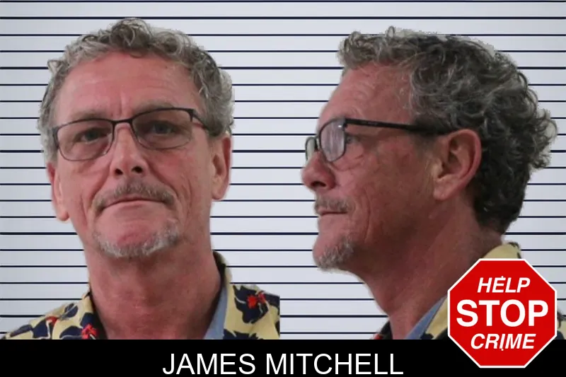 James Mitchell mugshot