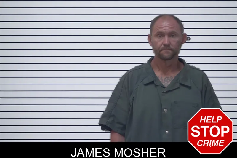 James Mosher mugshot